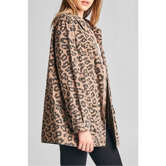 Ellison Leopard Utility Jacket - Picture 4 of 6
